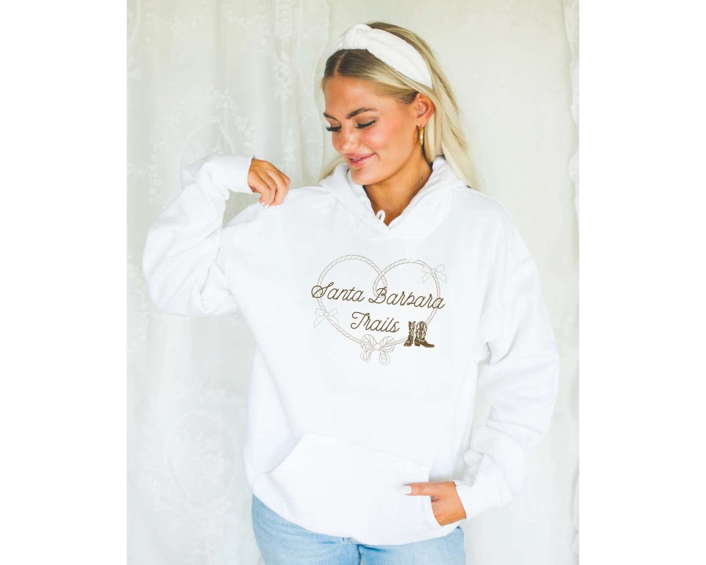 High Noon Collection - 'Santa Barbara Trails" - Oversized Hoodie - Love Gives Back