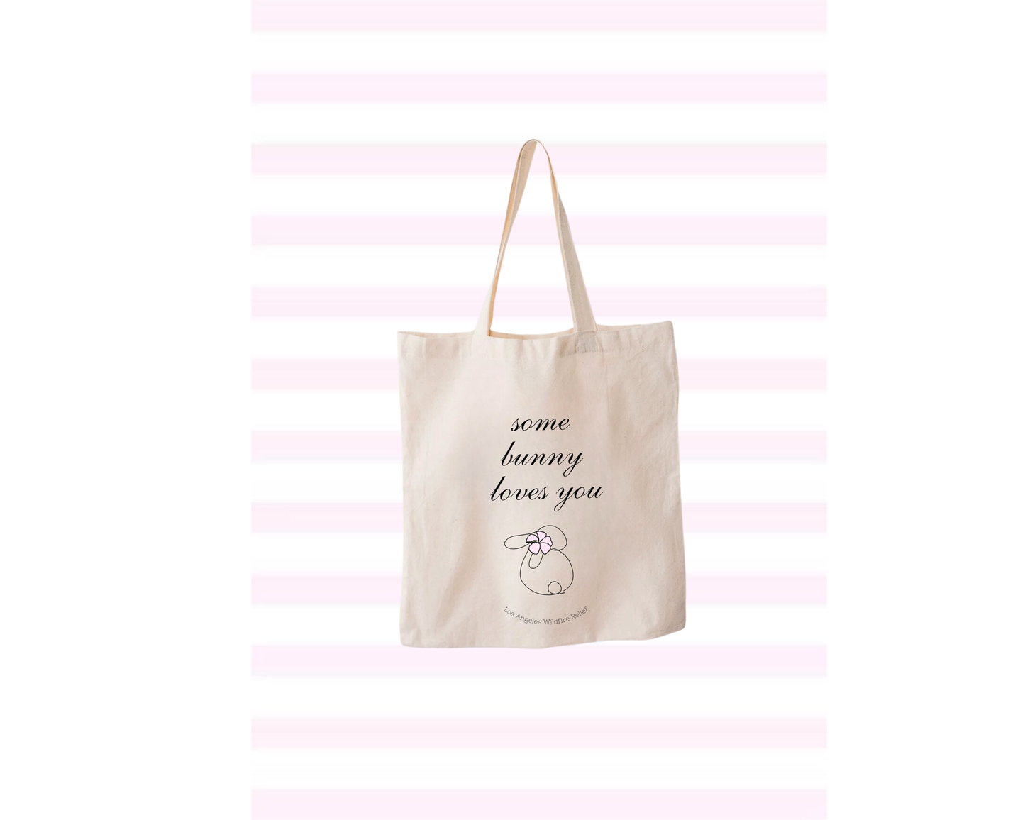 'Some Bunny Loves You' - Shopping Tote - Love Gives Back