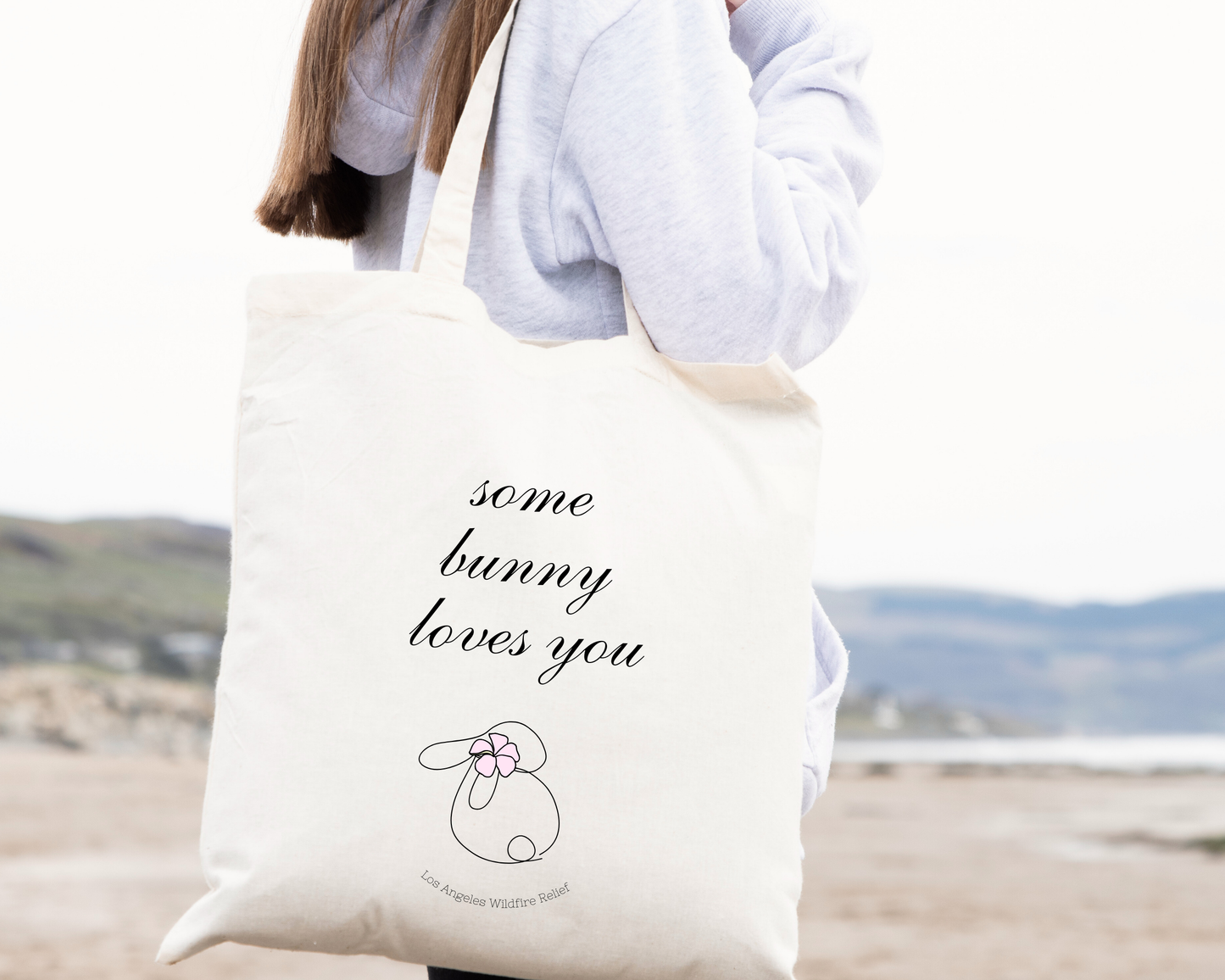 'Some Bunny Loves You' - Shopping Tote - Love Gives Back