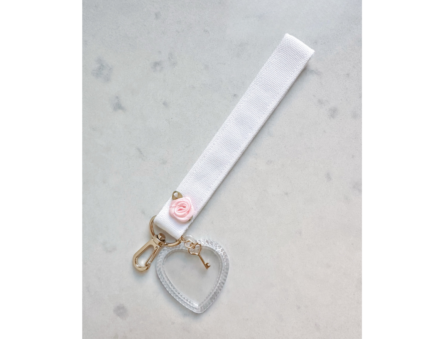 Keychain Wristlet - in 'Cupcake'