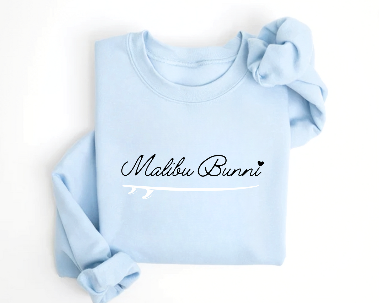 Malibu Bunni x Gidget Collection - Oversized Crew Sweatshirt