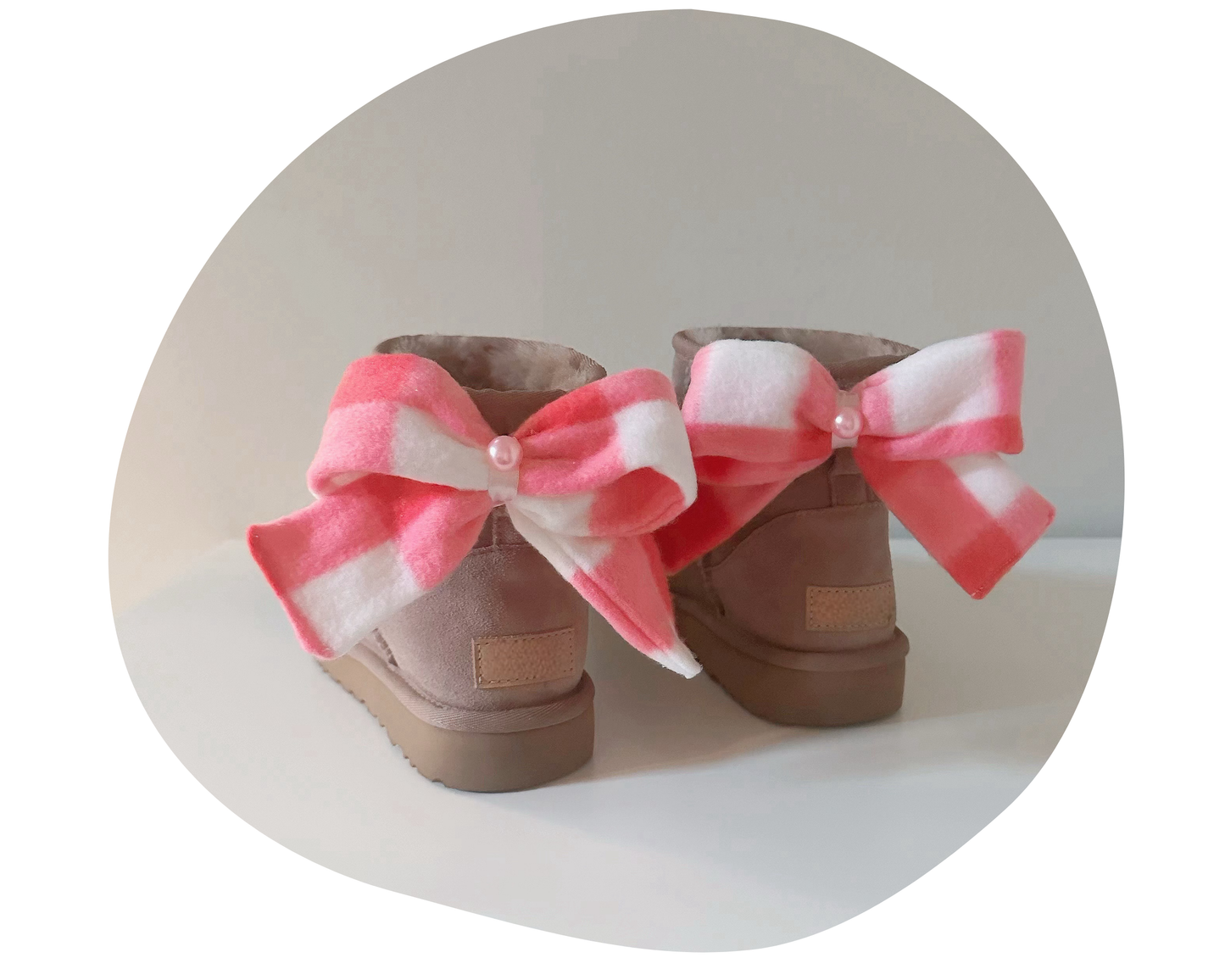 "Peppermint Candy" •  Bow Accessory Set ❆