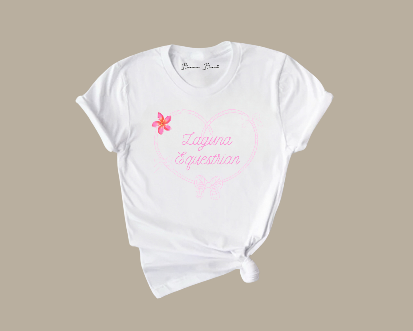 High Noon Collection - 'Laguna Equestrian' - Fitted Baby Tee Shirt
