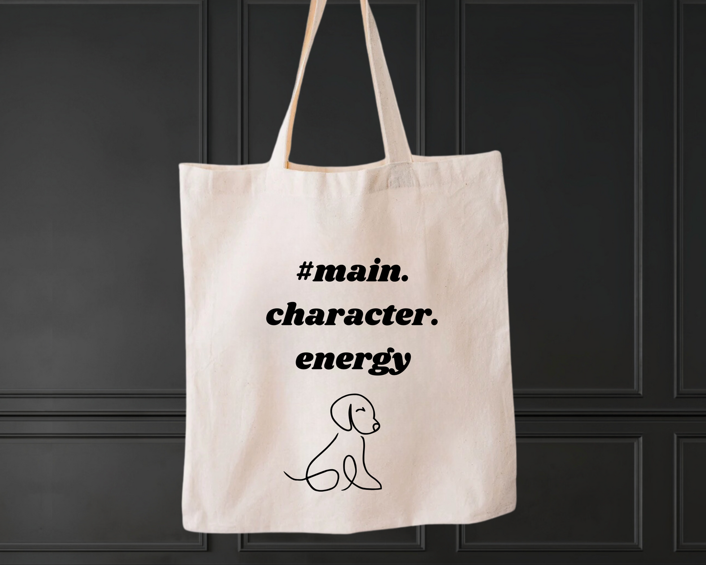 ❀ Main Character - Pet Puppy/Dog - Shopping Tote