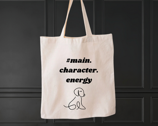 ❀ Main Character - Pet Puppy/Dog - Shopping Tote